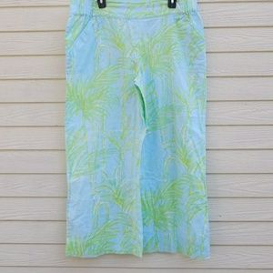 Lilly Pulitzer Palazzo Pant, big bam-pool blue, XL